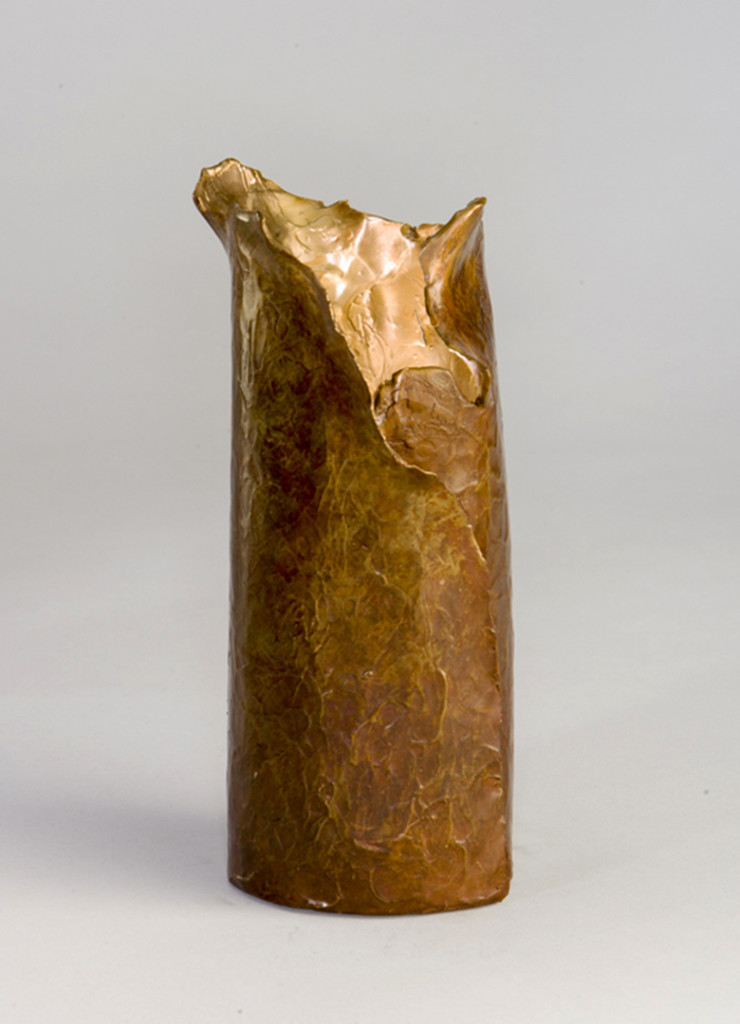 Gold Rust Vase Rust & Gold Vase (Medium)